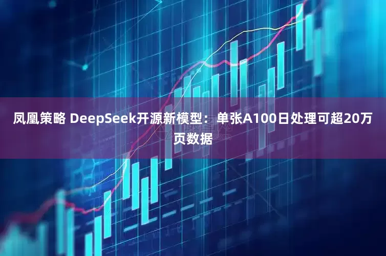 凤凰策略 DeepSeek开源新模型：单张A100日处理可超20万页数据